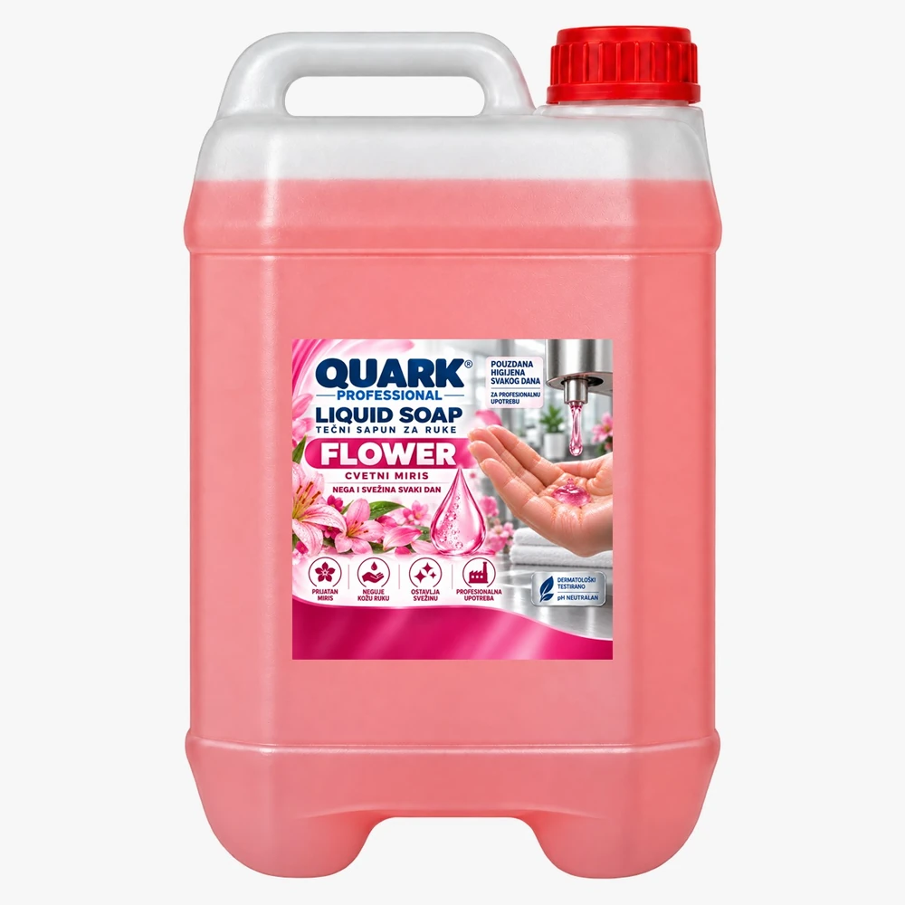 QUARK FLOWER, tečni sapun, kanister 5 L