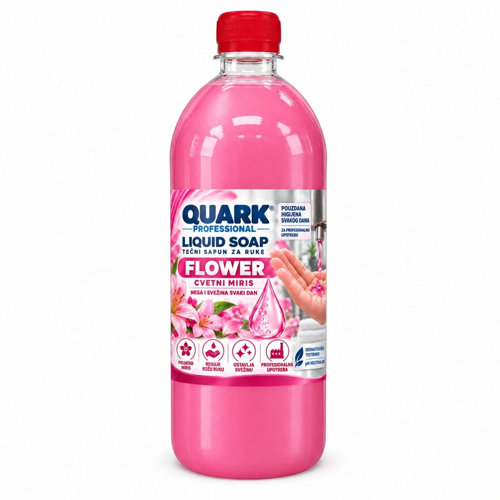 QUARK FLOWER, tečni sapun, boca 1 L