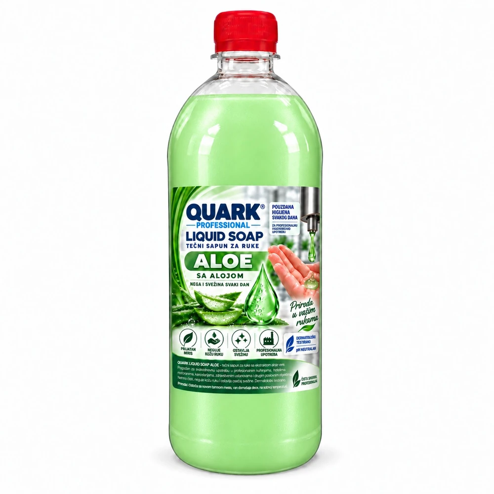 QUARK ALOE VERA, tečni sapun, boca 1 L